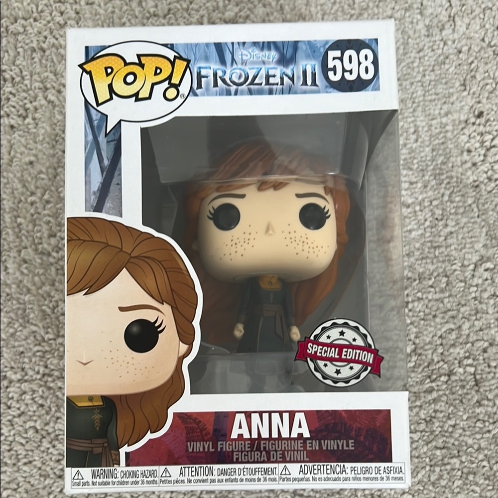 Funko Pop! Disney Frozen II Anna Special Edition Figure